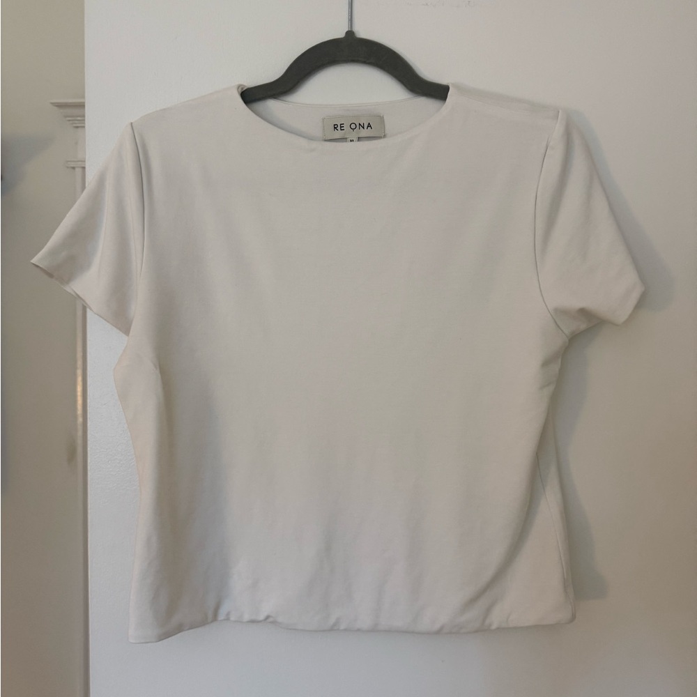 RE ONA Signature Crewneck T-shirt